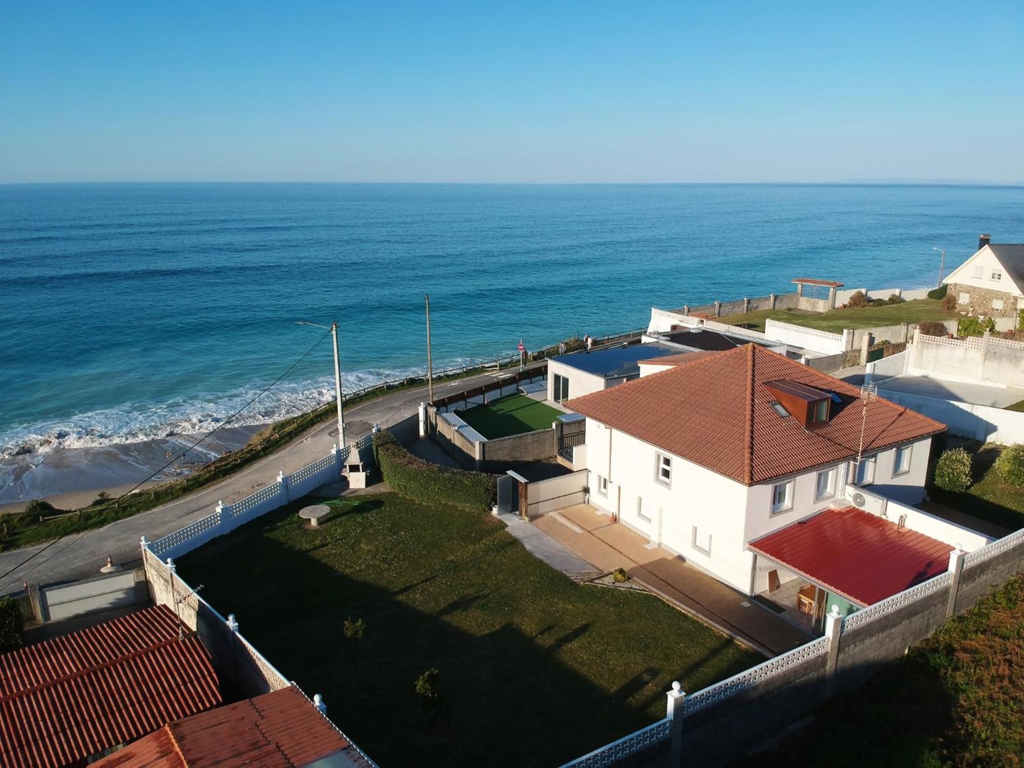 Ag Casa Vilamar En Primera Linea De Playa Razo Razo da Costa Extérieur photo